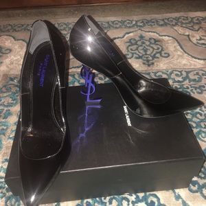 *SOLD*Yves Saint Laurent Opyum 110 Black Patent